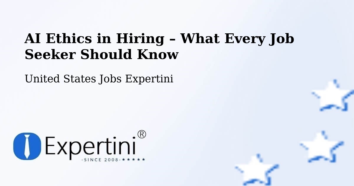 AI Ethics in Recruitment & Hiring – Cedar Rapids - Cedar Rapids, United States Jobs Expertini